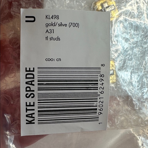 NWT - Kate Spade Phoebe Turnlock Studs - Picture 12 of 13